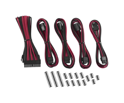 CableMod ModMesh Cable Extension Kit -8+6 Czarno-Czerwone